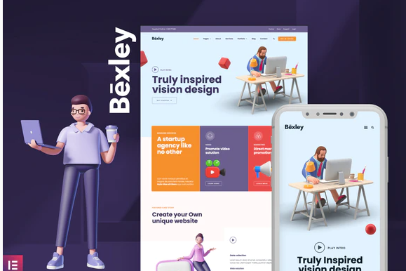 Bexley Digital Marketing Agency Template Kit