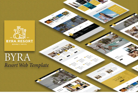 Byra Hotel Resort Template Kit