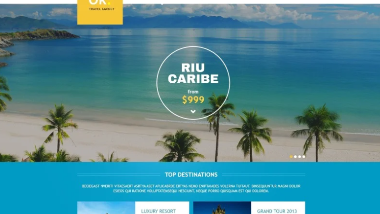 Travel Company Joomla Template