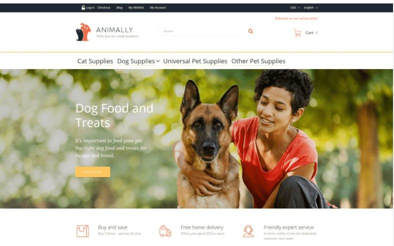 Animally Magento Theme