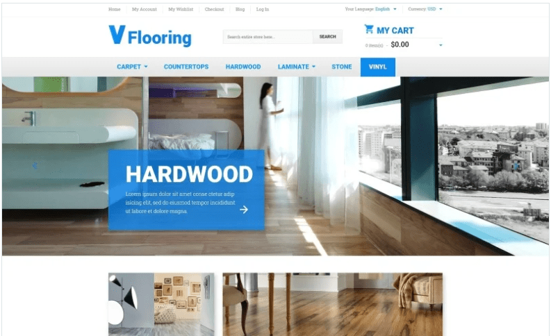 Flooring Magento Theme