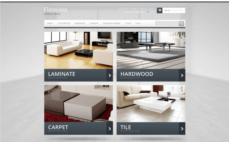 Durable Flooring Magento Theme