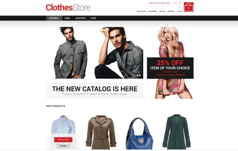 Apparel Responsive Magento Theme