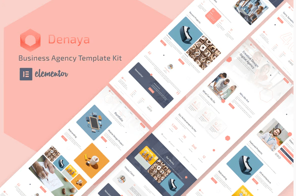 Denaya Business Agency Elementor Template Kit