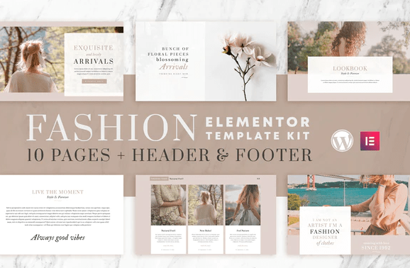 Fashion Instincts WooCommerce Elementor Template Kit