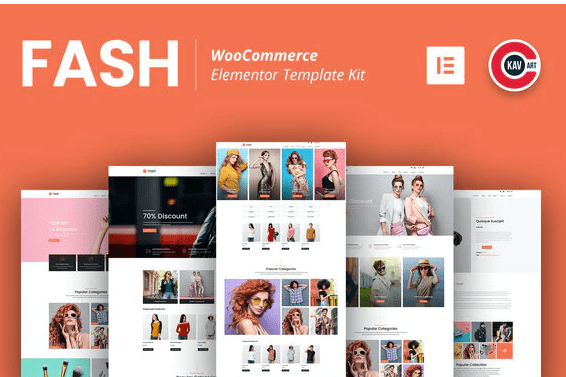 Fash WooCommerce Elementor Template Kit