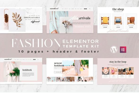 Fashion Feel WooCommerce Elementor Template Kit