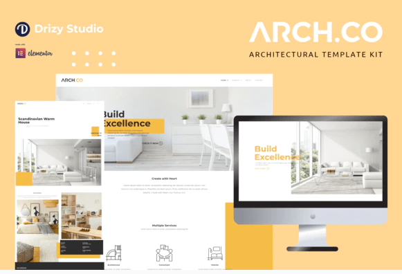 Archco Architecture Elementor Template Kit