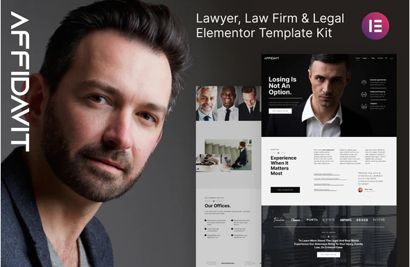 Affidavit – Lawyer Law Firm Elementor Template Kit