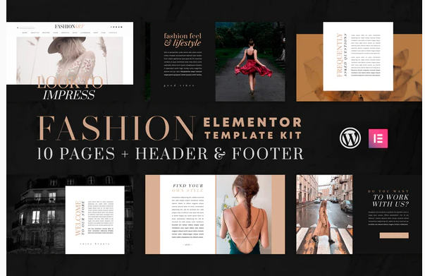 Fashion Art WooCommerce Elementor Template Kit