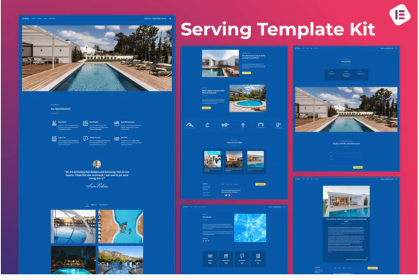 Citala — Swimming Pool Maintenance Company Elementor Template Kit