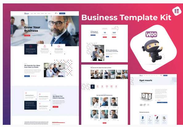 Skat — Corporate Business Elementor Template Kit