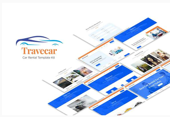 Travecar Car Rental Elementor Template Kit