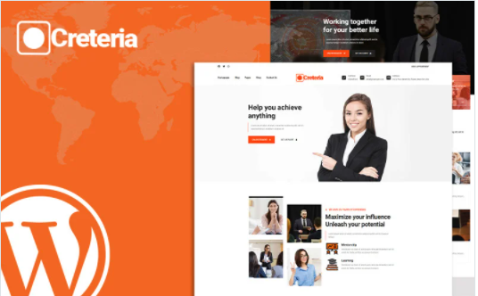 Creteria Modern Digital Agency WordPress Theme