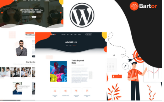 Bartor Portfolio WordPress Theme