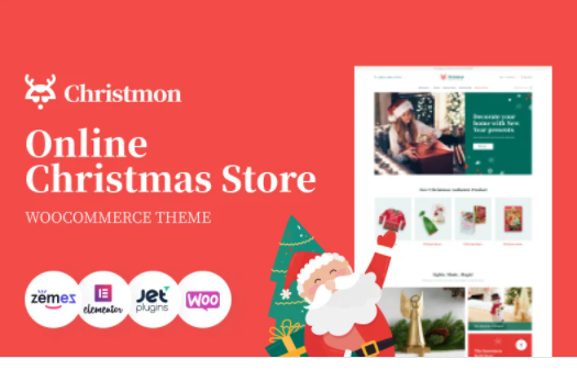 Christmon Christmas Handicraft eCommerce Website WooCommerce Theme