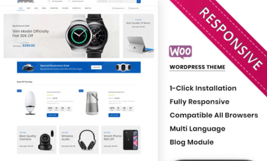 Etronic The Mega Electronic Store WooCommerce Theme 1