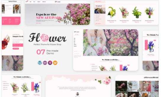 Flower Perfect for Flower Shop WooCommerce Theme