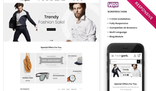 Fashgarb The Fashion Store Responsive WooCommerce Theme