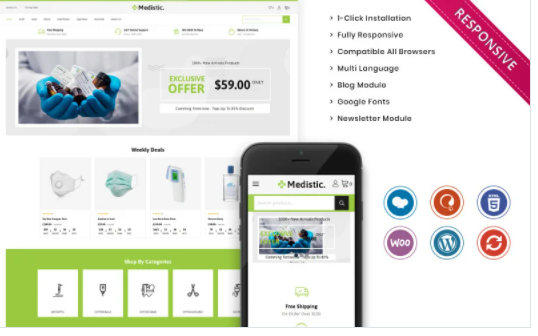 Medistic The Premium Medical Store WooCommerce Theme