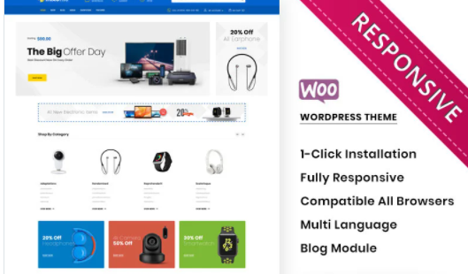 Mixonic The Electronic Store WooCommerce Theme