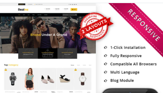 Realme Multipurpose Responsive WooCommerce Theme