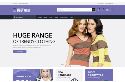 Megamart Multi Purpose Responsive WooCommerce Theme