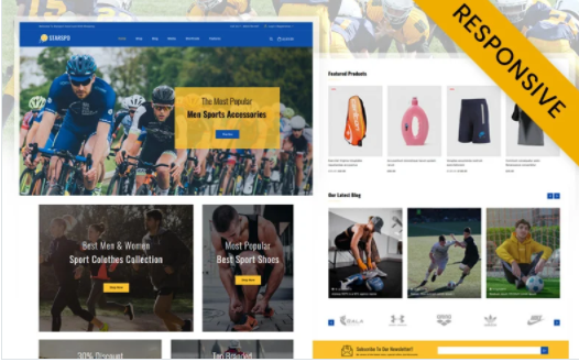 Starspo The Sports Store WooCommerce Theme