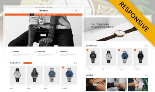 Time Watch Store WooCommerce Theme