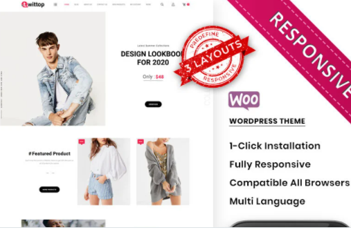 Twittop The Mega Fashion Premium WooCommerce Theme