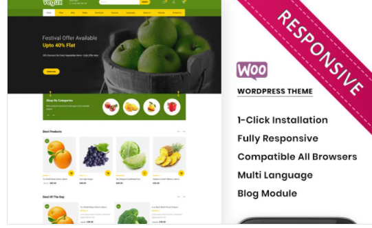 Vegux The Mega Grocery Store WooCommerce Theme