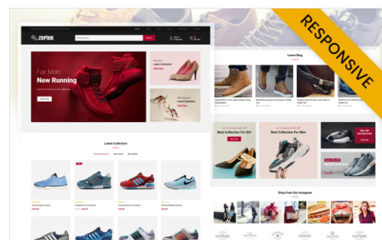 Zorion Online Shoes Store WooCommerce Theme