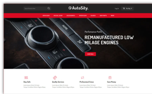 Autosity Autoparts Store Opencart Theme