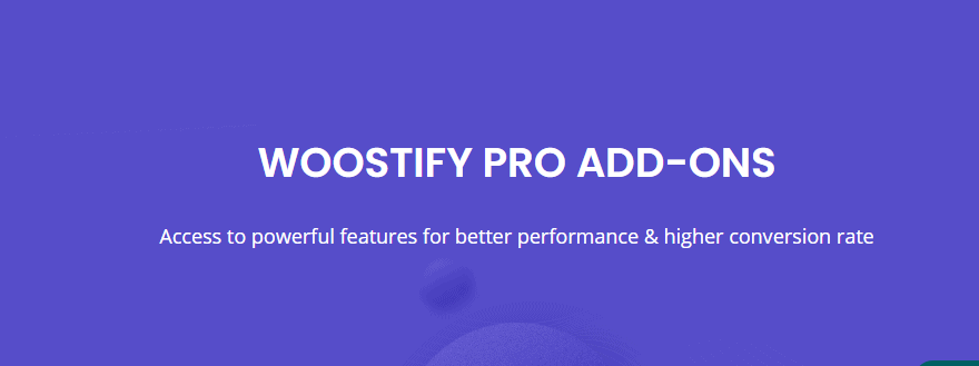 Woostify Pro Addon