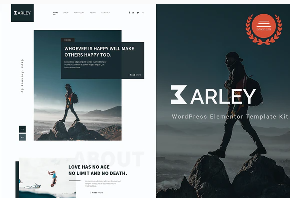 Barley Blog Magazine Elementor Template Kit