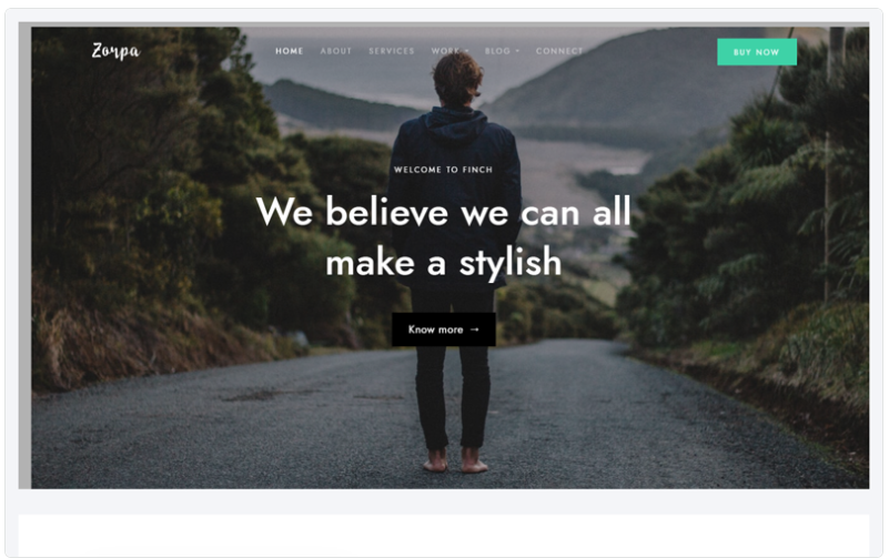 Zorpa Creative Multipurpose HTML5 Website Template