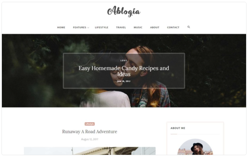 Abloga HTML5 Blog Website Template