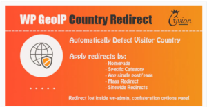 WP GeoIP Country Redirect 3.6