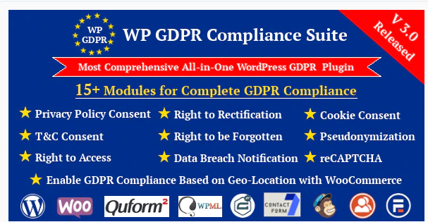 WP GDPR Compliance Suite WordPress Plugin