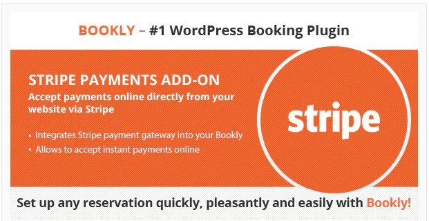 Bookly Stripe Add on 3.0