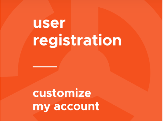 User Registration Customize My Account 1.1.3