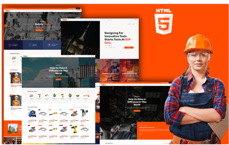 TOOLA Engineer Hiring Portal HTML5 Website Template