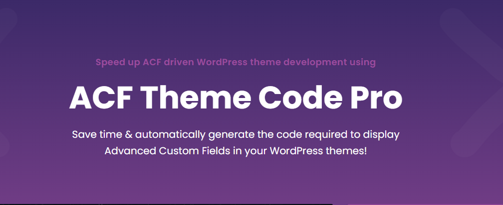 ACF Theme Code Pro