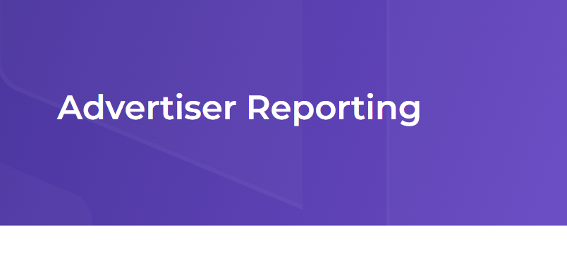 AdSanity – Advertiser Reporting