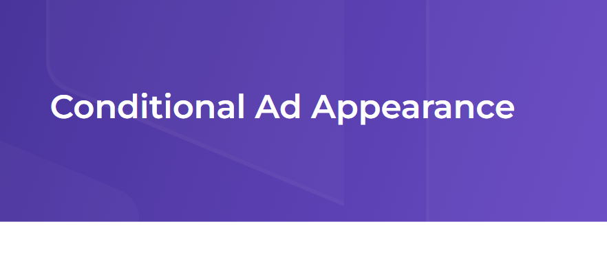 AdSanity – Conditional Ad Appearance