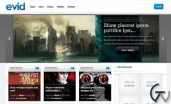 Elegant Themes eVid WordPress Theme 4.6.12
