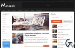 MyThemeShop Monopoly WordPress Theme 1.0.9