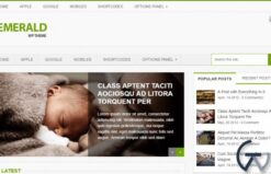 MyThemeShop Emerald WordPress Theme 1.2.3