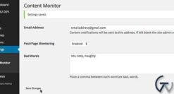 WPMU DEV Content Monitor 1.4