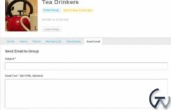 WPMU DEV BuddyPress Group Email 1.0.6